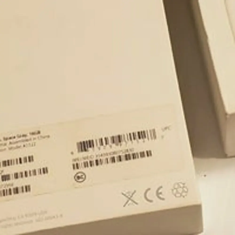 Apple Iphone 6 empty box white/gray